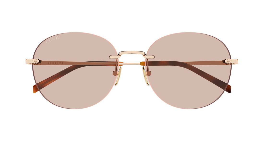 Sonnenbrillen gucci gg2101sa 003 dorado round/oval/panthos femenino größe 58mm - Detailansicht