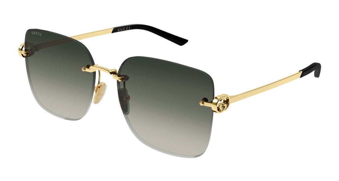 Sunčane naočale gucci gg2229sa 002 dorado butterfly femenino veličina 60mm - Glavni prikaz