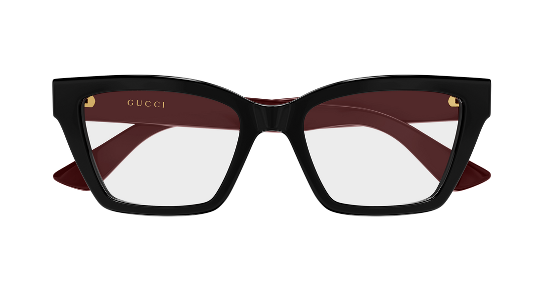 Brillen gucci gg1715o 008 negro cat eye femenino größe 53mm - Detailansicht