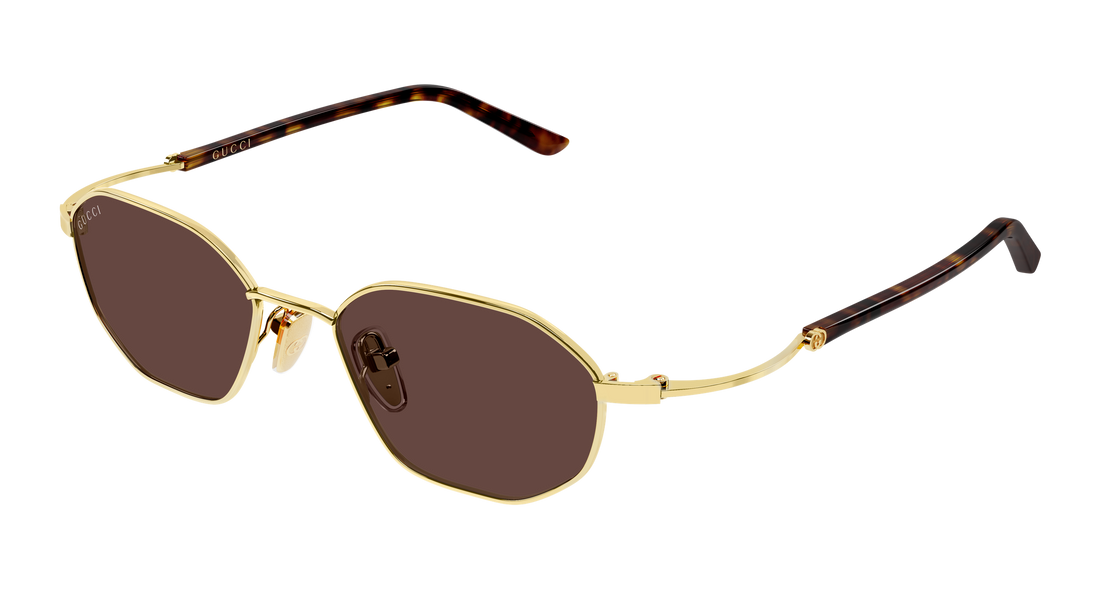 Sunčane naočale gucci gg2257s 002 dorado geometrical/directional unisex veličina 49mm - Glavni prikaz