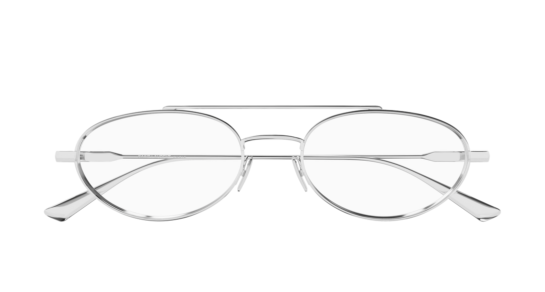 Okulary korekcyjne saint laurent sl 951 opt 002 plateado pilot/navigator masculino rozmiar 53mm - Widok szczegółowy