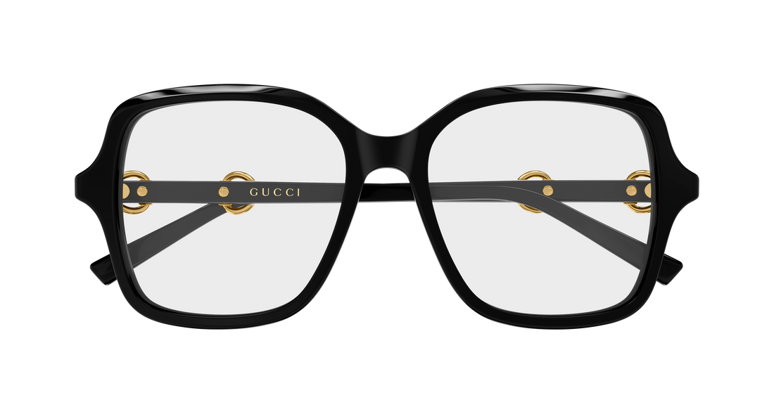 Glasögon gucci gg2217o 001 negro butterfly femenino storlek 53mm - Detaljvy