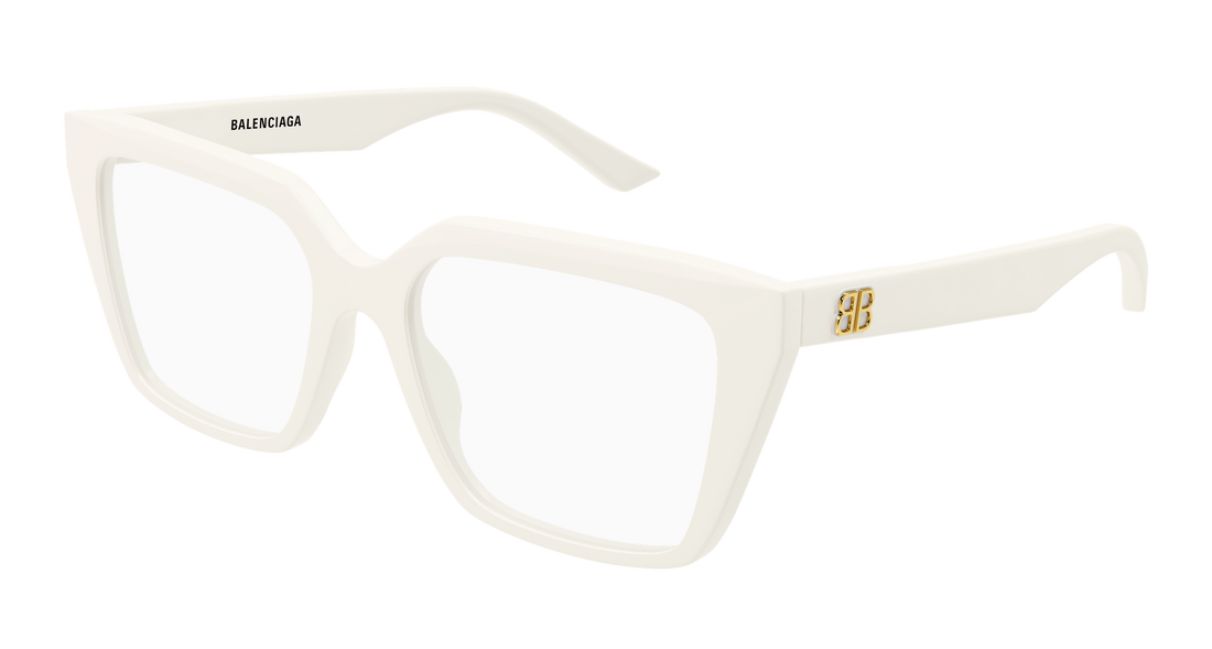 Occhiali da vista balenciaga bb0130o 014 blanco rectangular / squared femenino taglia 53mm - Vista principale
