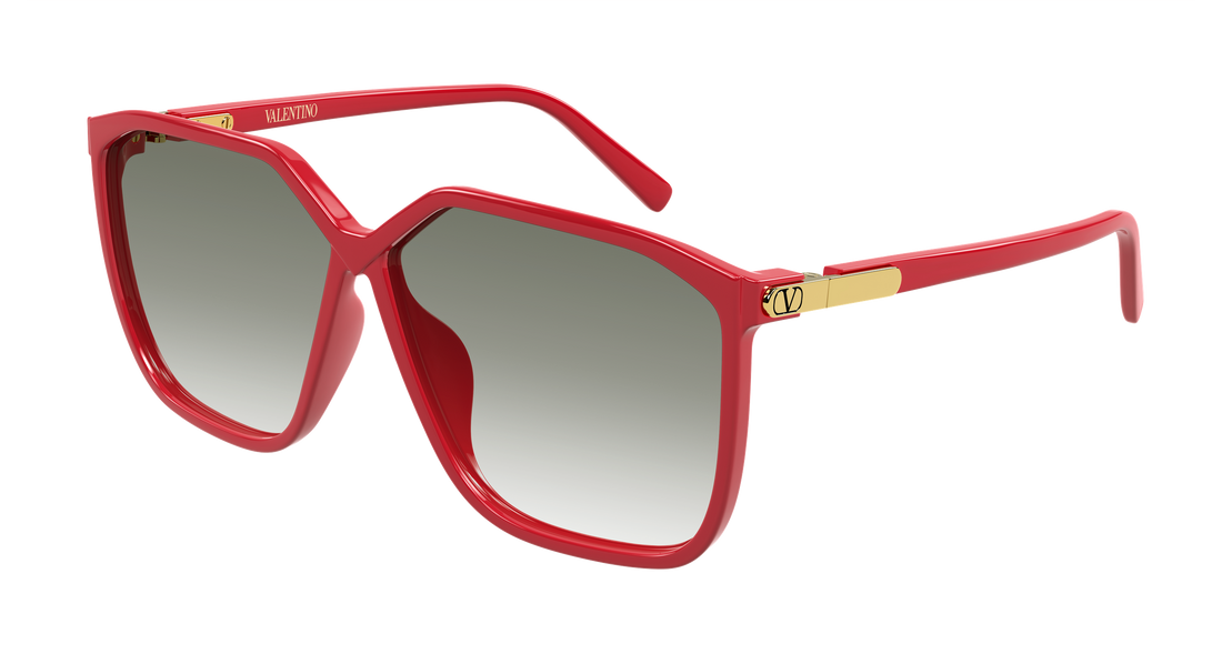 Occhiali da sole valentino vg0025s 003 rojo geometrical/directional femenino taglia 59mm - Vista principale