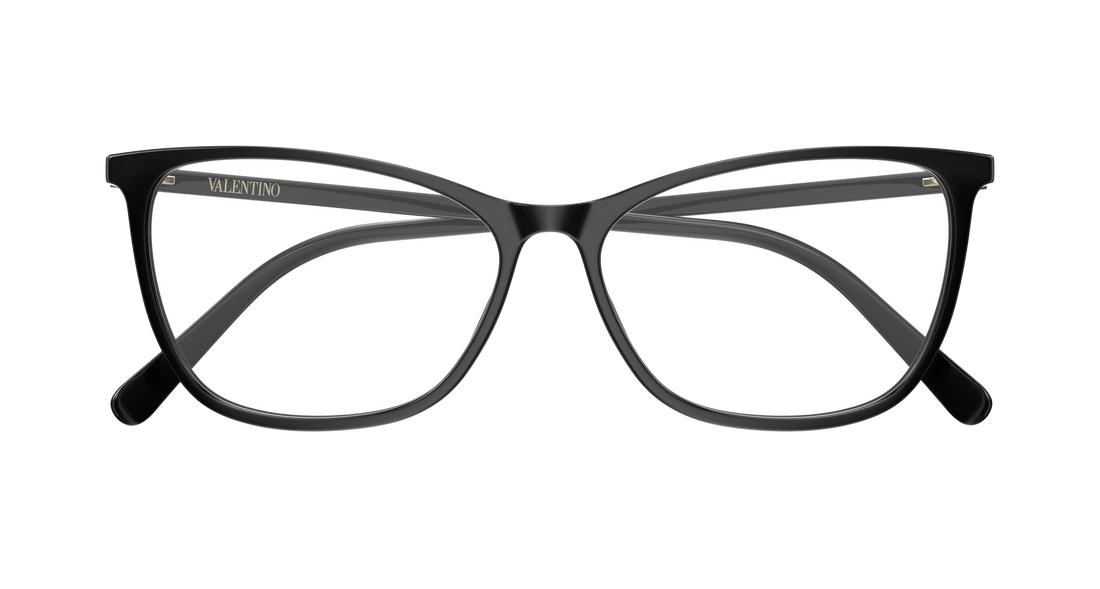 Occhiali da vista valentino vg0024o 005 negro cat eye femenino taglia 58mm - Vista dettagliata