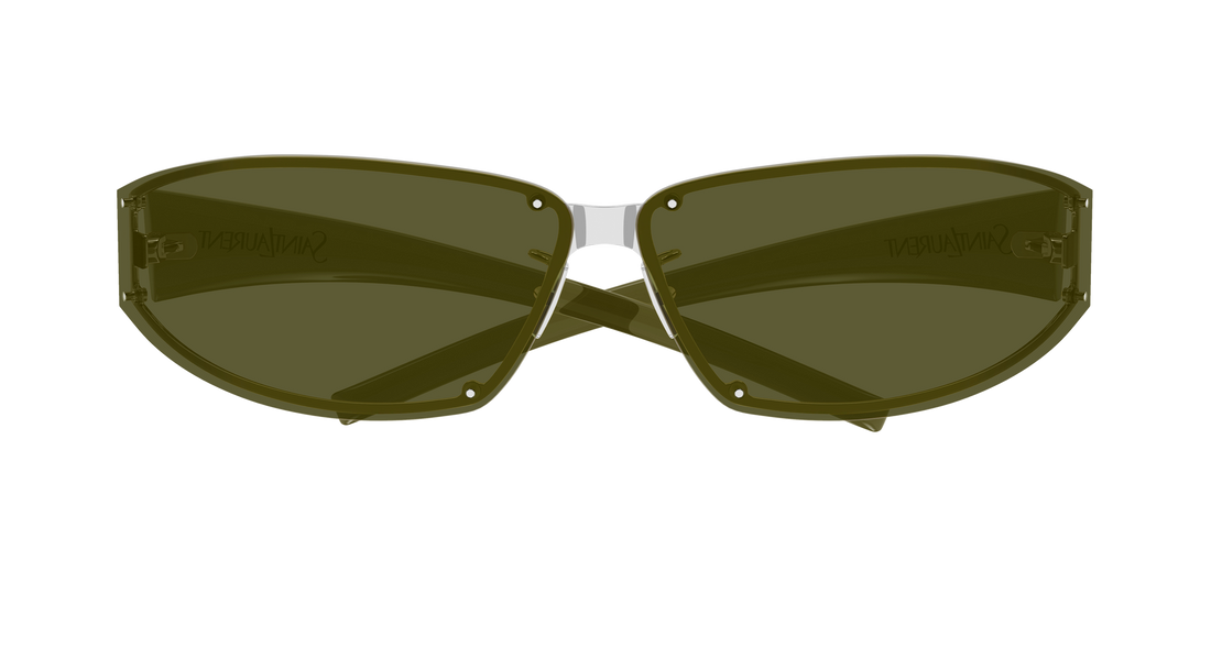 Sunčane naočale saint laurent sl 963 006 plateado rectangular / squared masculino veličina 82mm - Detaljni prikaz