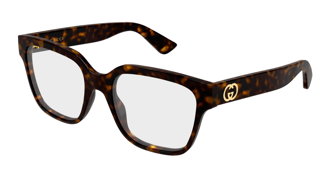 Dioptrijske naočale gucci gg2193o 002 havana rectangular / squared femenino veličina 53mm - Glavni prikaz