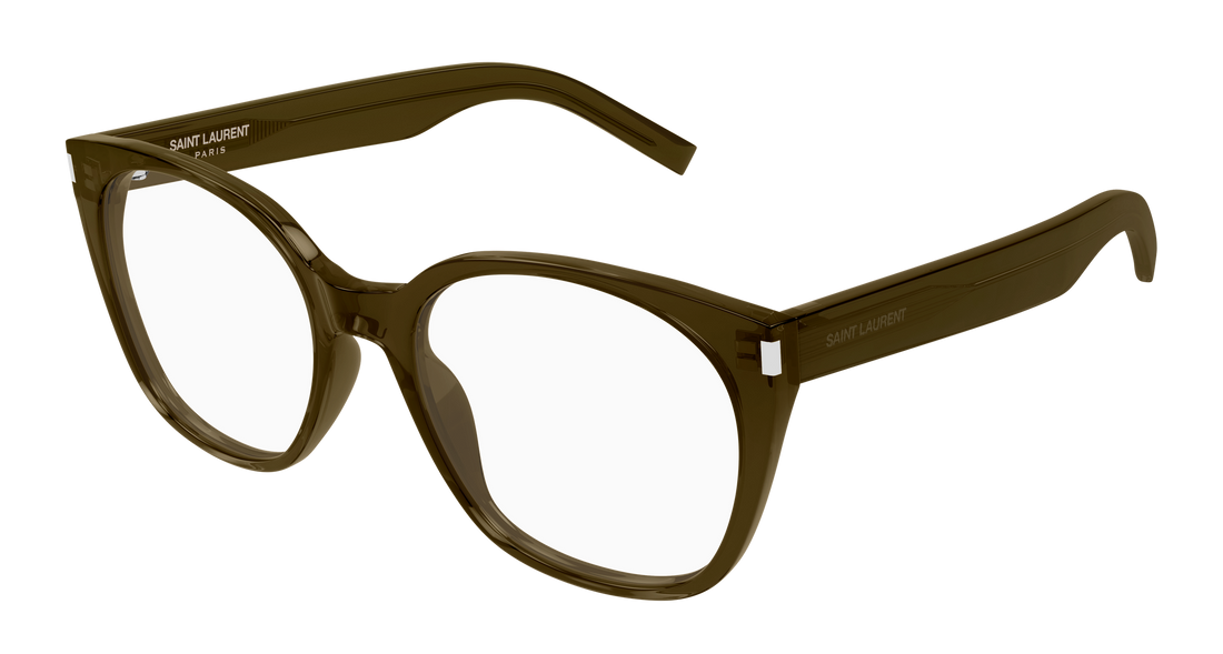 Gafas graduadas saint laurent sl 897 006 marron cat eye femenino talla 55mm - Vista principal