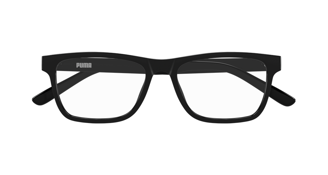Prescription glasses puma pu0547o 001 negro rectangular / squared masculino size 54mm - Detailed view