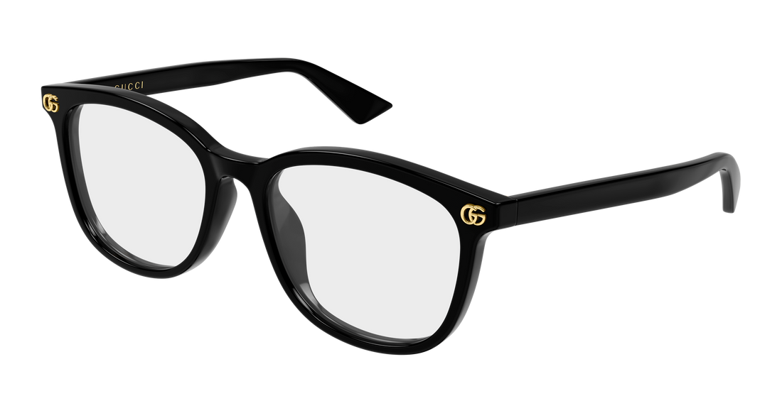 Briller gucci gg2265oa 001 negro round/oval/panthos femenino størrelse 53mm - Hovedvisning