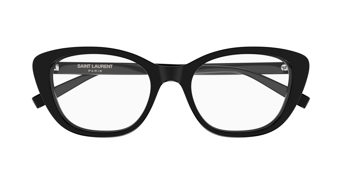 Briller saint laurent sl 945 001 negro cat eye femenino størrelse 54mm - Detaljeret visning
