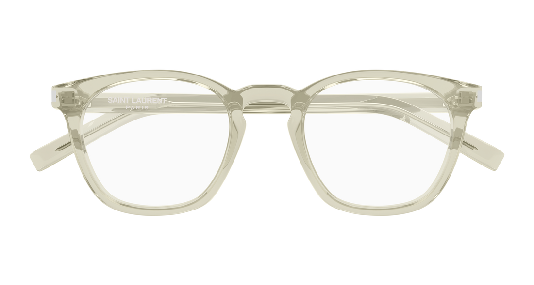 Lunettes de vue saint laurent sl 28 opt 016 verde round/oval/panthos masculino taille 50mm - Vue détaillée