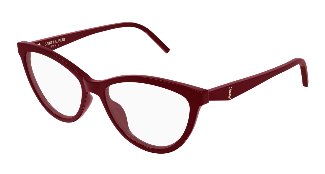 Okulary korekcyjne saint laurent sl m185 005 rojo cat eye femenino rozmiar 55mm - Widok główny