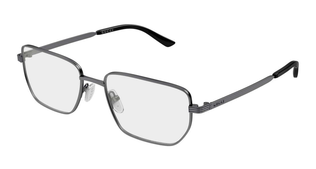 Dioptrijske naočale gucci gg2225o 003 plateado rectangular / squared femenino veličina 54mm - Glavni prikaz