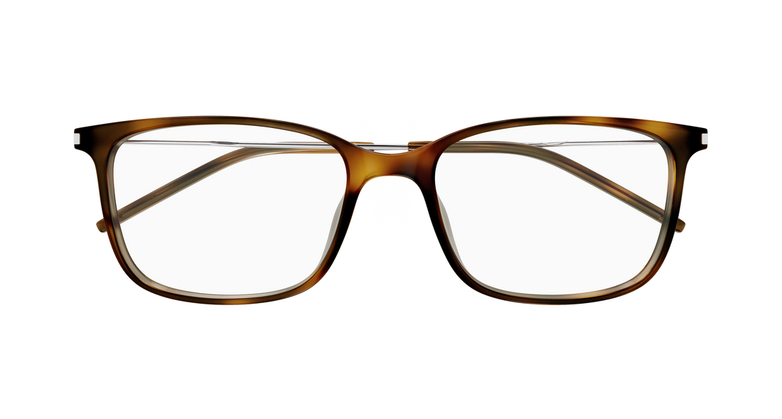Briller saint laurent sl 956 006 havana rectangular / squared masculino størrelse 56mm - Detaljeret visning