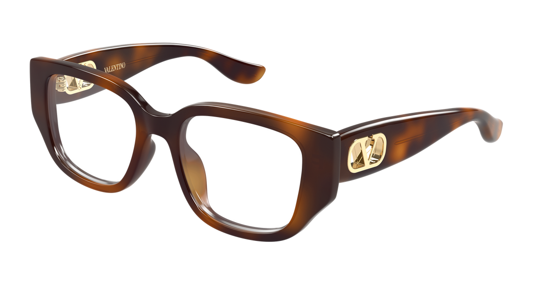 Occhiali da vista valentino vg0037oa 002 havana rectangular / squared femenino taglia 53mm - Vista principale