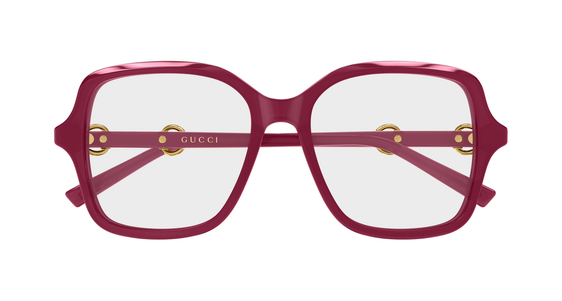 Glasögon gucci gg2217o 004 rojo butterfly femenino storlek 53mm - Detaljvy