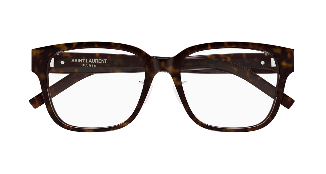 Gafas graduadas saint laurent sl m165/f 002 havana cat eye femenino talla 54mm - Vista de detalle