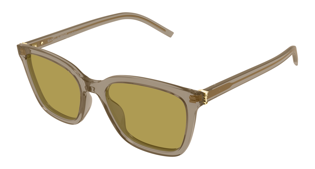 Solglasögon saint laurent sl m178 005 marron cat eye femenino storlek 54mm - Huvudvy