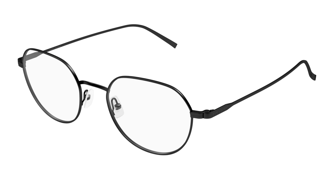 Okulary korekcyjne saint laurent sl 953 opt 001 negro round/oval/panthos masculino rozmiar 51mm - Widok główny