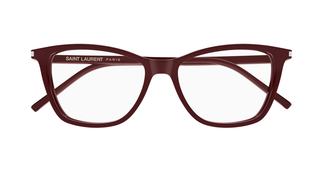 Occhiali da vista saint laurent sl 259 018 burdeos cat eye femenino taglia 53mm - Vista dettagliata