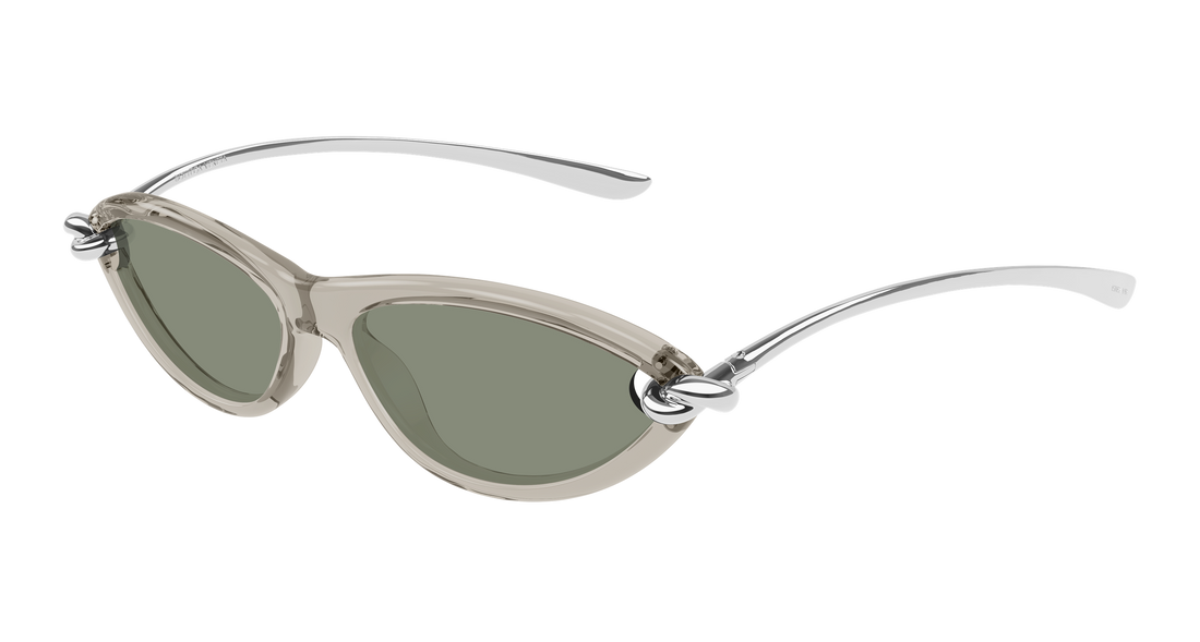 Sonnenbrillen bottega veneta bv1390s 005 beige cat eye femenino größe 56mm - Hauptansicht