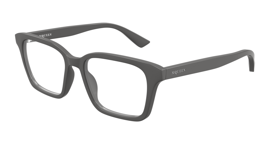 Gafas graduadas alexander mcqueen am0566o 003 gris rectangular / squared unisex talla 53mm - Vista principal