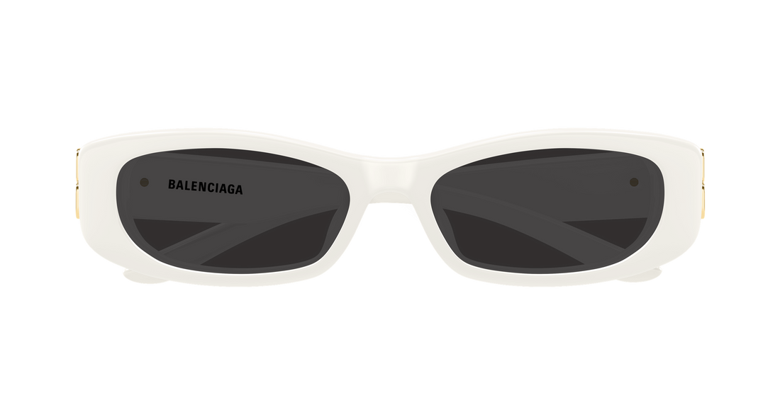 Gafas de sol balenciaga bb0505s 003 blanco rectangular / squared femenino talla 57mm - Vista de detalle