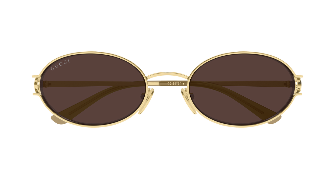Sunčane naočale gucci gg2233s 002 dorado round/oval/panthos femenino veličina 55mm - Detaljni prikaz