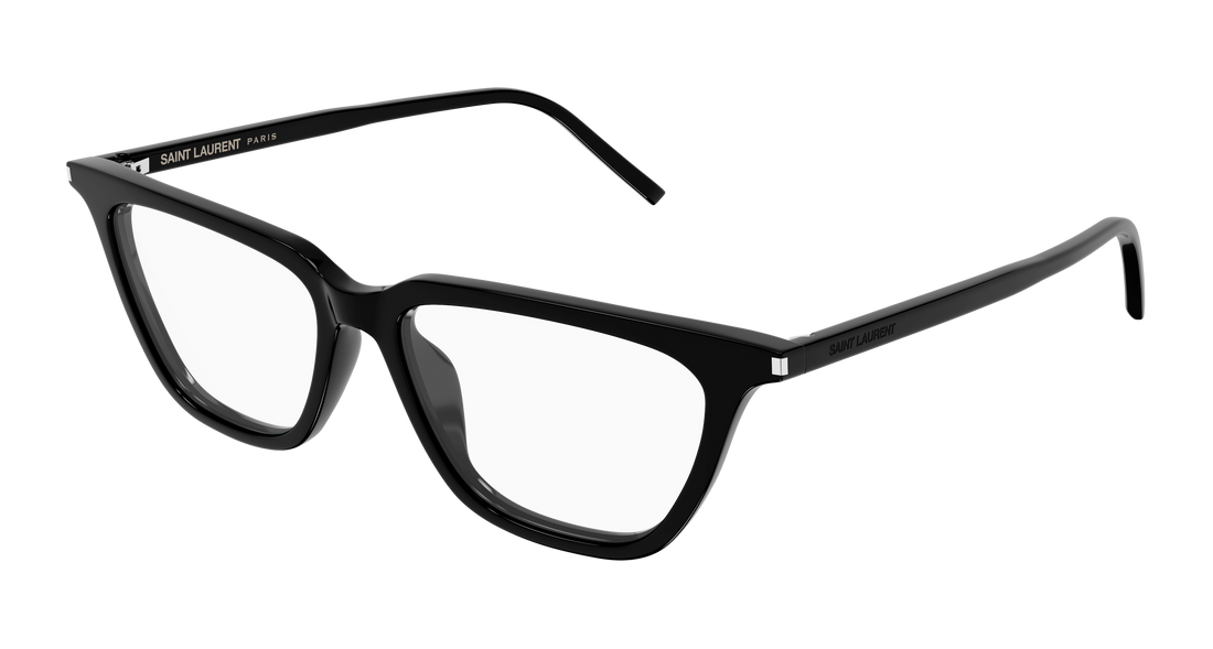 Gafas graduadas saint laurent sl 889 sulpice thin opt 001 negro cat eye femenino talla 53mm - Vista principal