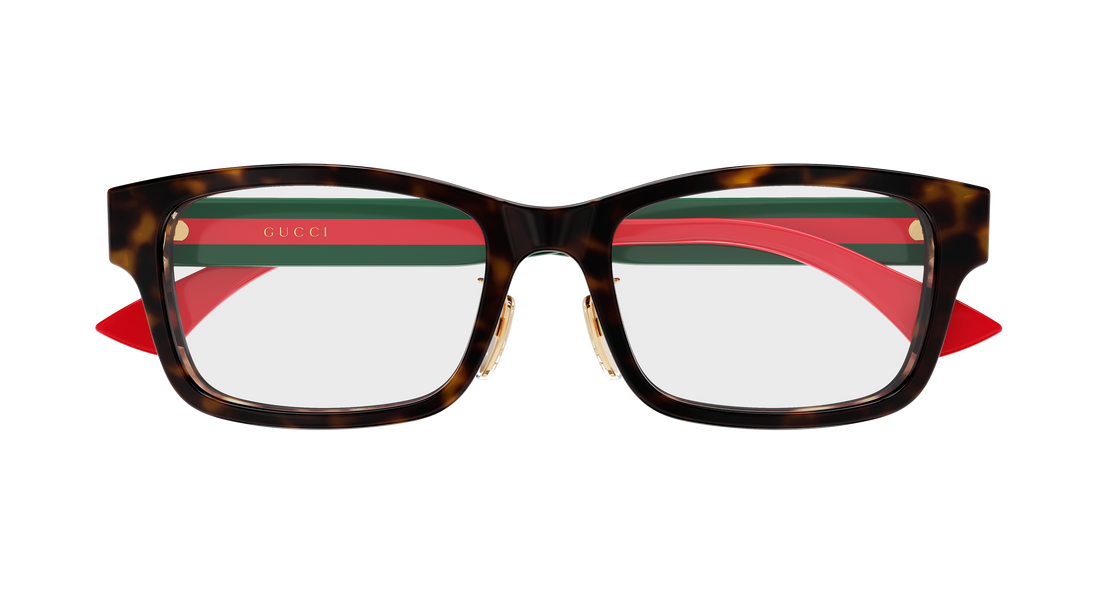Briller gucci gg2264oj 003 havana rectangular / squared masculino størrelse 54mm - Detaljeret visning
