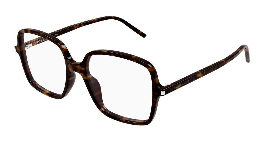 Occhiali da vista saint laurent sl 892 002 havana rectangular / squared femenino taglia 53mm - Vista principale