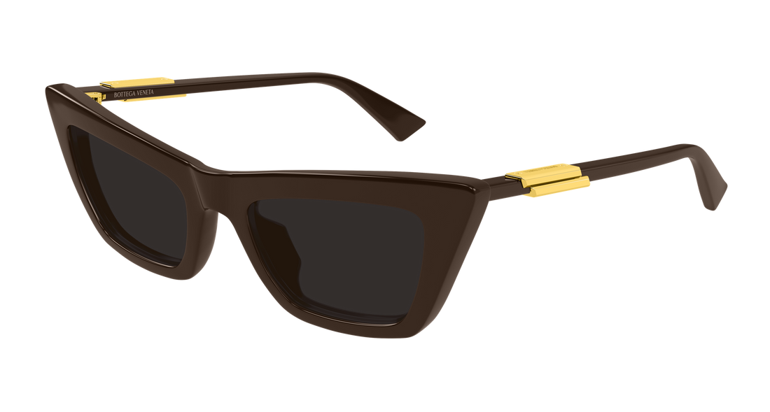 Sonnenbrillen bottega veneta bv1446s 003 marron cat eye femenino größe 53mm - Hauptansicht