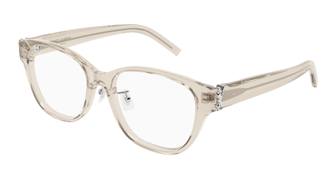 Gafas graduadas saint laurent sl m169/f 004 beige cat eye femenino talla 54mm - Vista principal