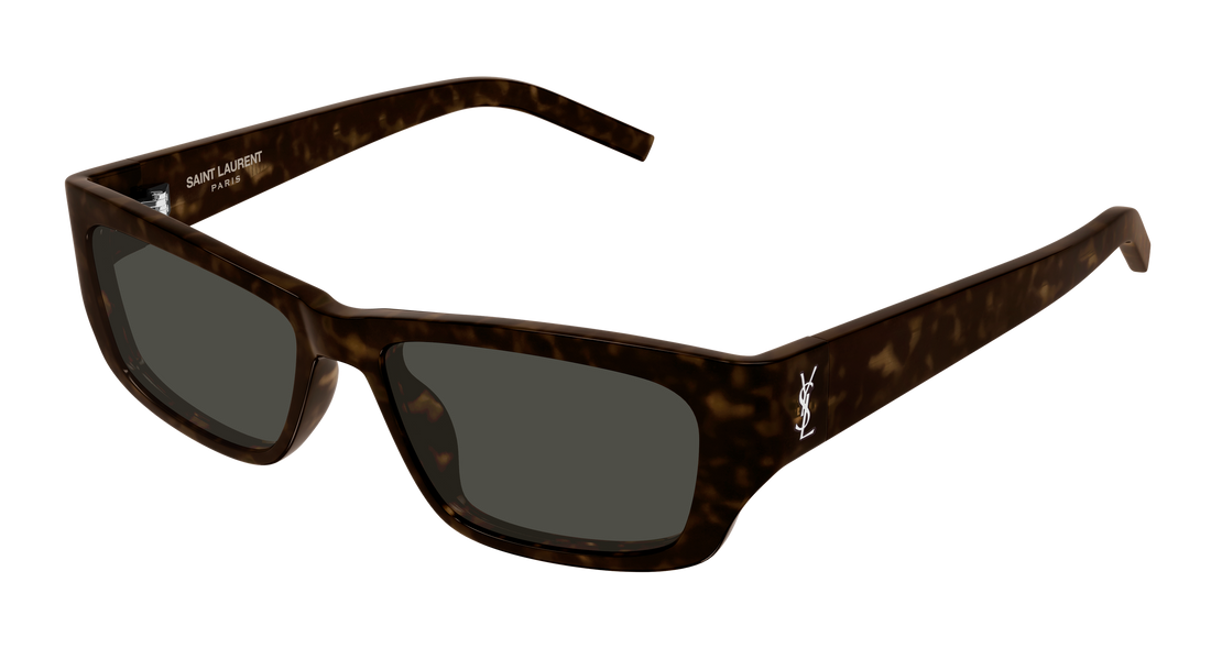 Lunettes de soleil saint laurent sl m182/f jazz 002 havana rectangular / squared femenino taille 54mm - Vue principale
