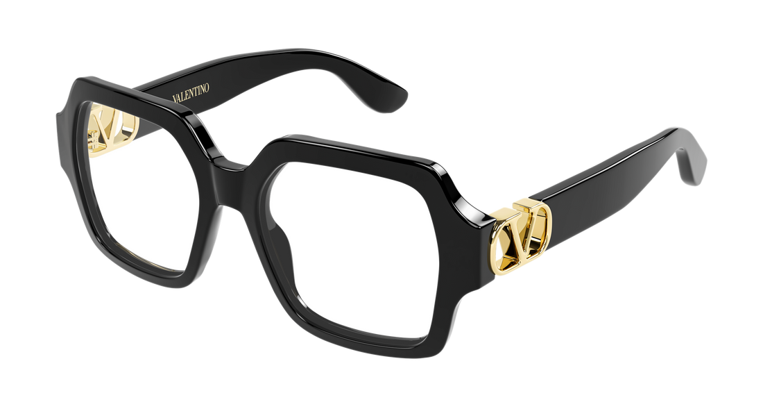 Brillen valentino vg0055o 001 negro geometrical/directional femenino maat 52mm - Hoofdaanzicht