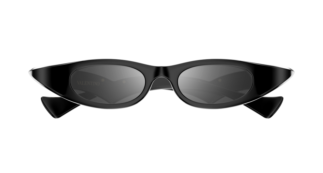 Occhiali da sole valentino vg0045s 005 negro geometrical/directional unisex taglia 48mm - Vista dettagliata