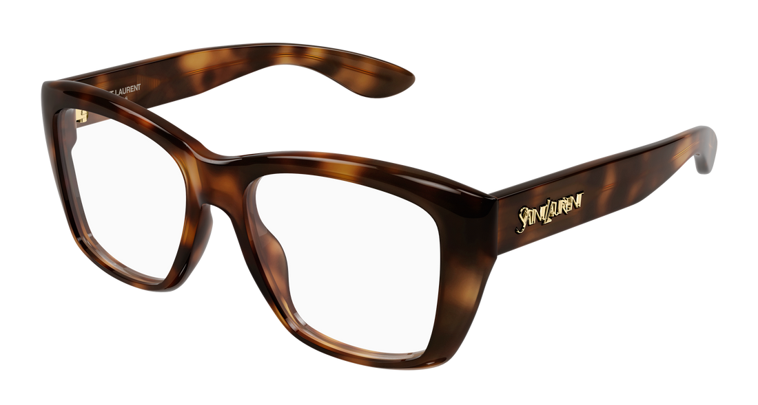 Glasögon saint laurent sl 925 002 havana cat eye femenino storlek 54mm - Huvudvy