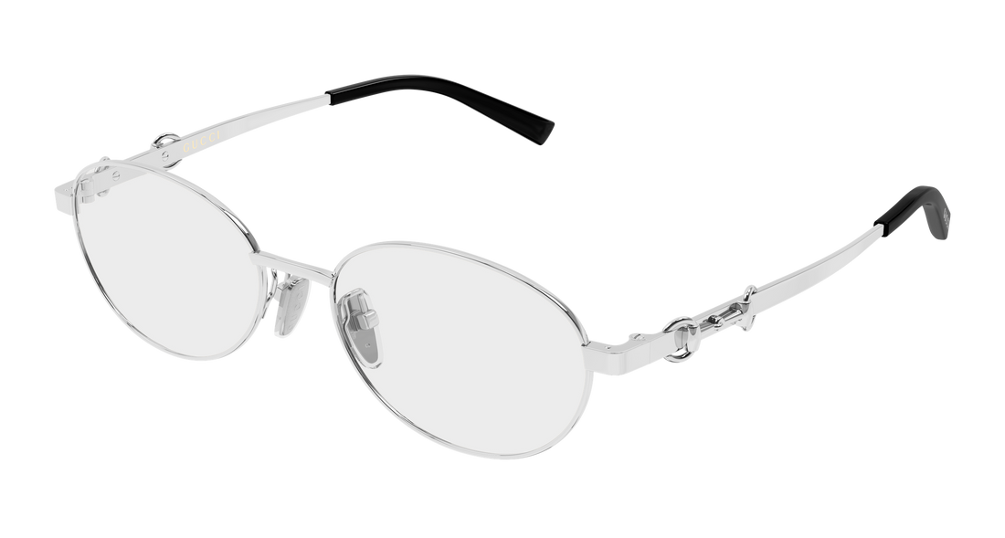 Dioptrijske naočale gucci gg2221ok 002 plateado round/oval/panthos femenino veličina 53mm - Glavni prikaz