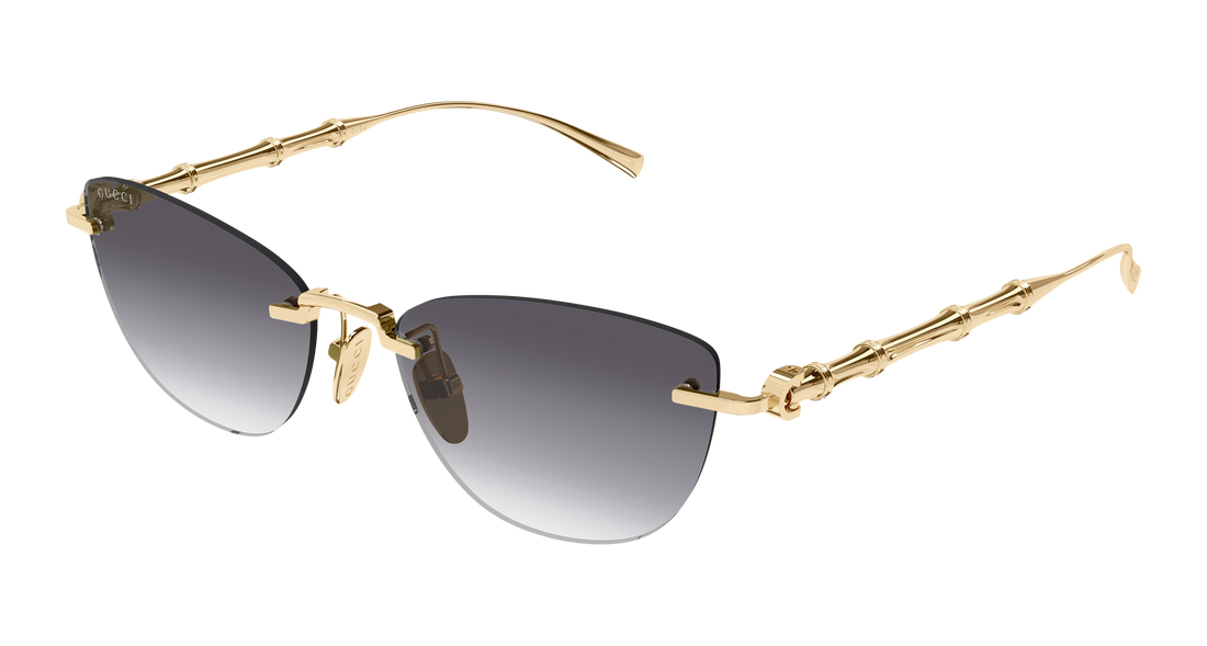 Sonnenbrillen gucci gg2063s 001 dorado cat eye femenino größe 55mm - Hauptansicht