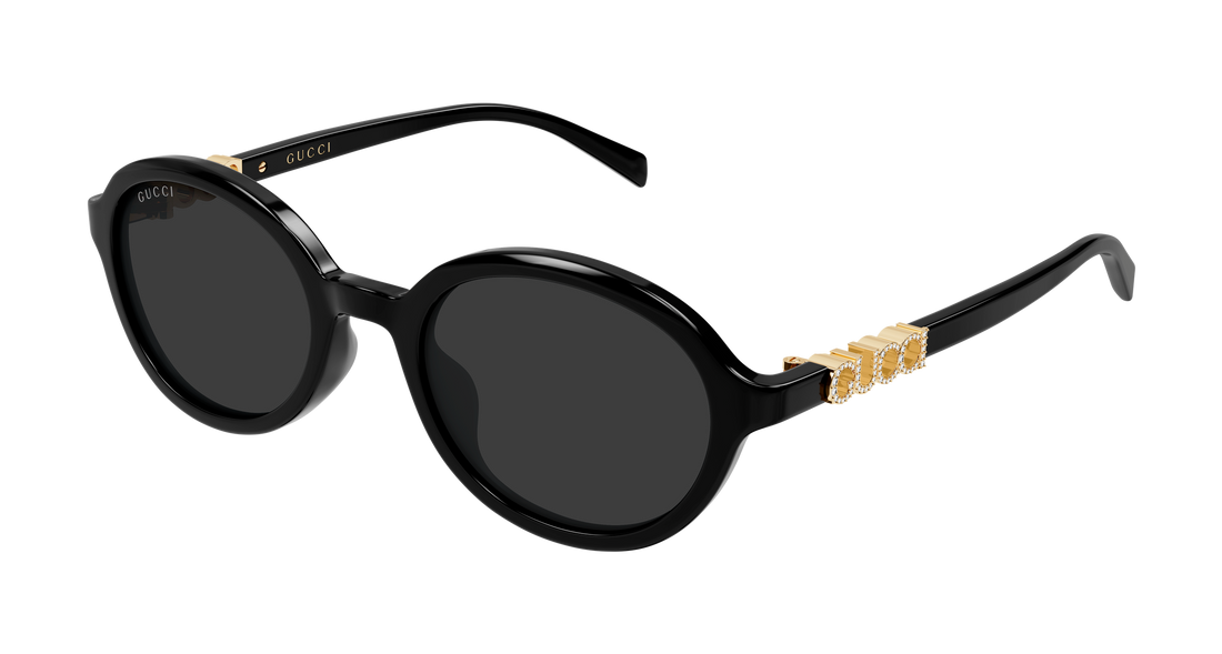 Sonnenbrillen gucci gg2033sa 007 negro round/oval/panthos femenino größe 52mm - Hauptansicht