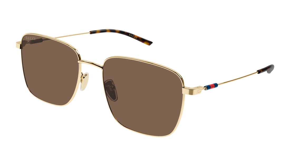 Sonnenbrillen gucci gg2097sk 004 dorado rectangular / squared masculino größe 58mm - Hauptansicht