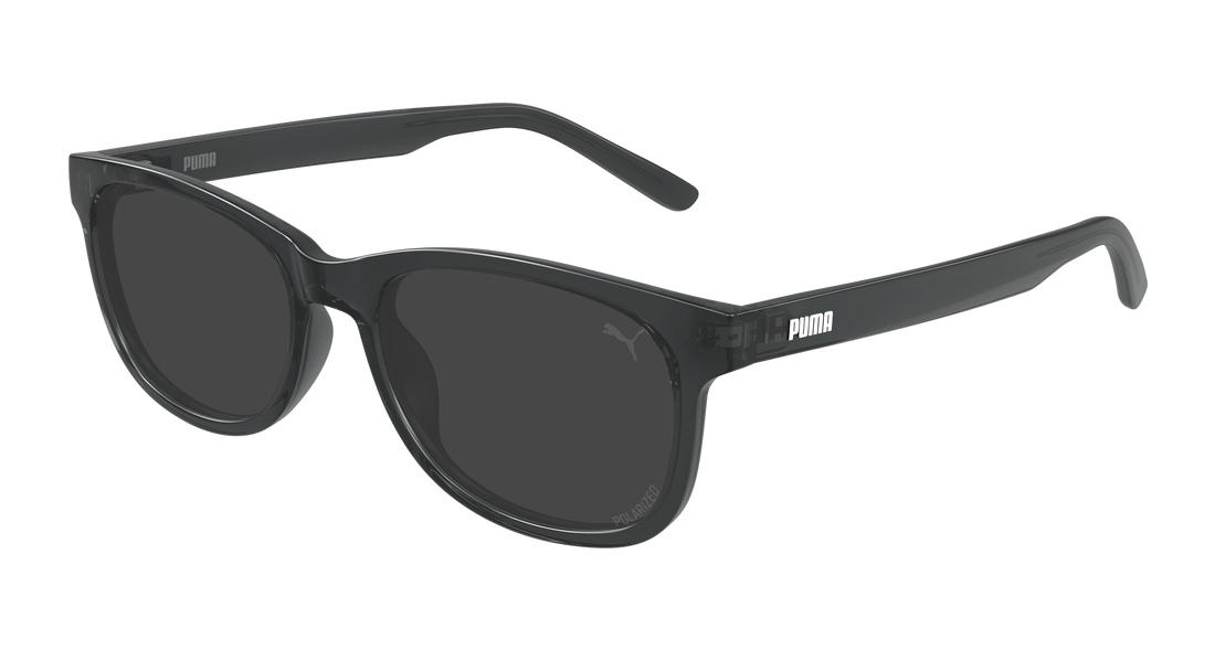 Sunglasses puma pu0526s 002 gris rectangular / squared masculino size 55mm - Main view