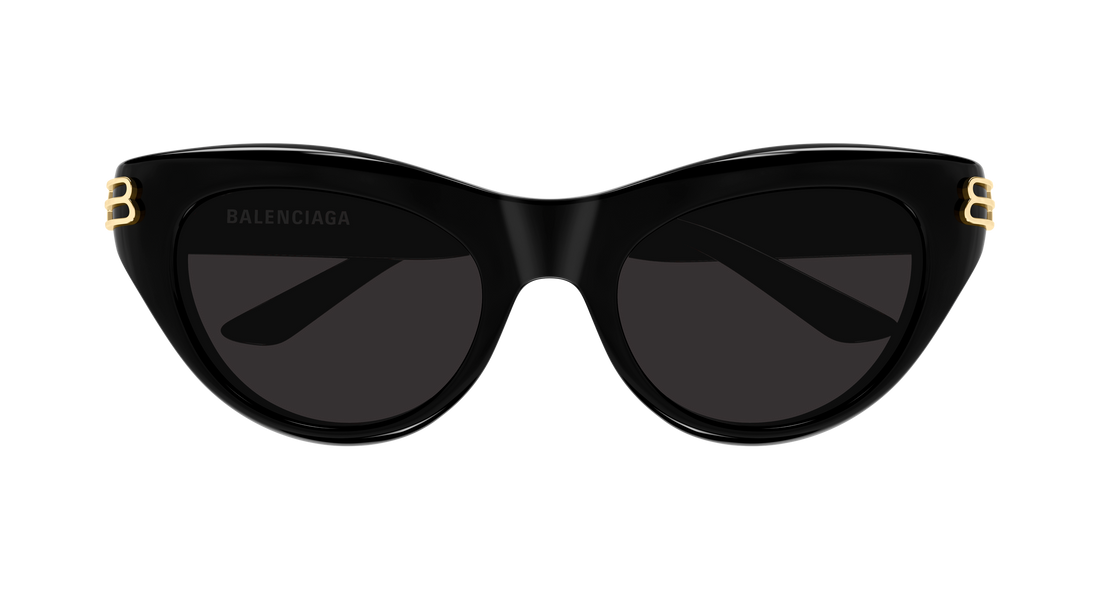 Sunglasses balenciaga bb0466s 001 negro cat eye femenino size 55mm - Detailed view