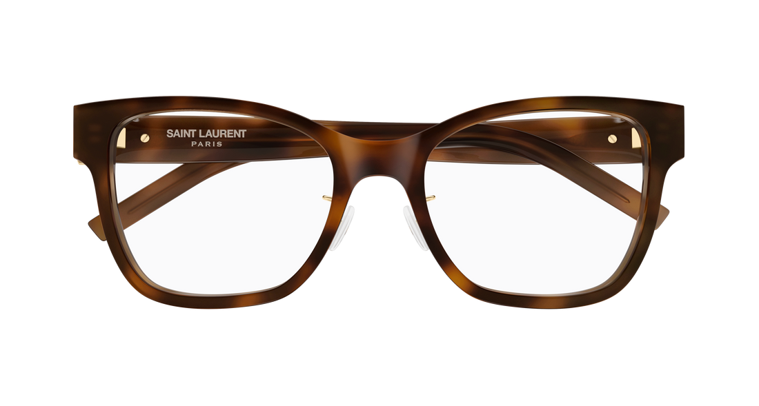 Gafas graduadas saint laurent sl m158/f 003 havana cat eye femenino talla 54mm - Vista de detalle