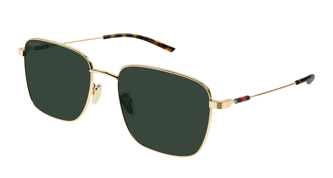 Sonnenbrillen gucci gg2097sk 002 dorado rectangular / squared masculino größe 58mm - Hauptansicht