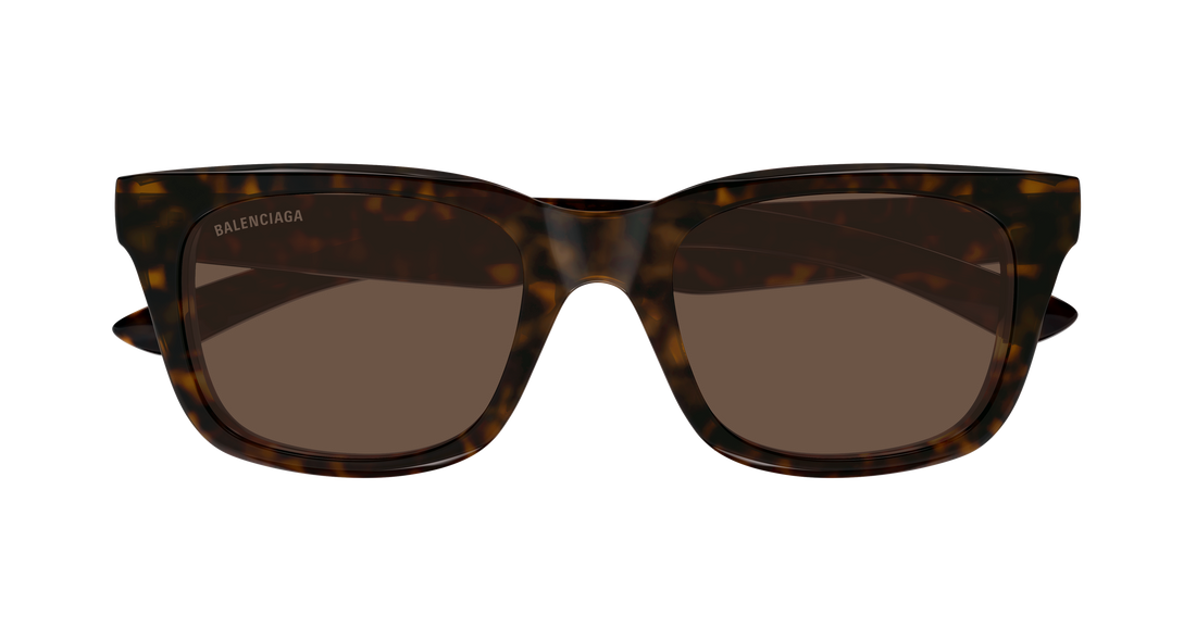 Sunglasses balenciaga bb0468s 002 havana rectangular / squared masculino size 53mm - Detailed view
