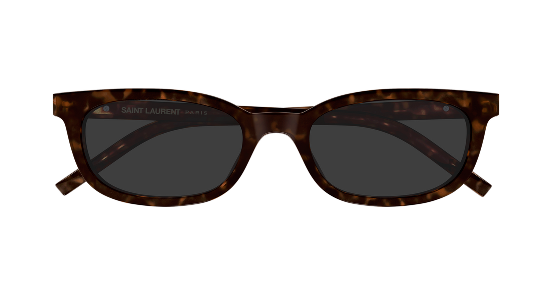 Gafas de sol saint laurent sl m160/f 002 havana round/oval/panthos femenino talla 54mm - Vista de detalle