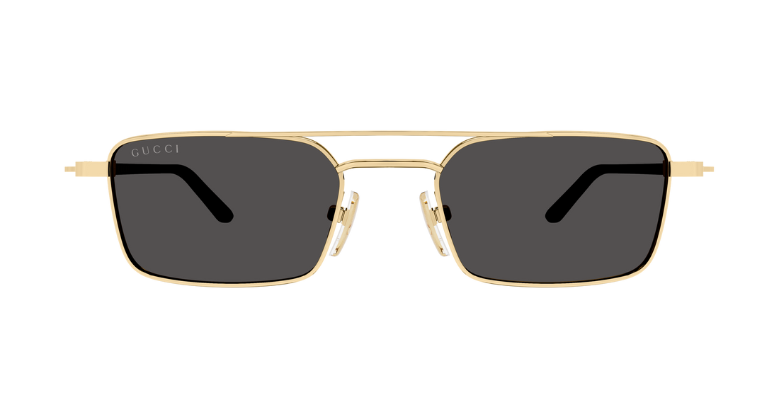Sunčane naočale gucci gg2258s 001 dorado rectangular / squared unisex veličina 49mm - Detaljni prikaz