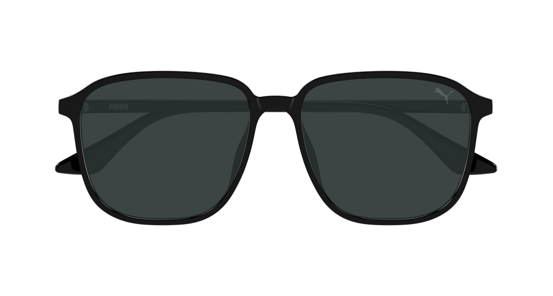 Occhiali da sole puma pu0525sa 001 negro rectangular / squared masculino taglia 58mm - Vista dettagliata
